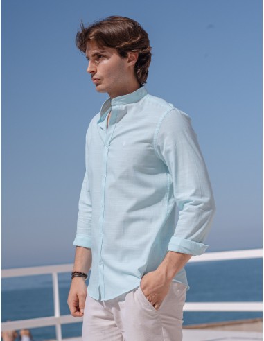 CAMISA OXFORD CUELLO MAO